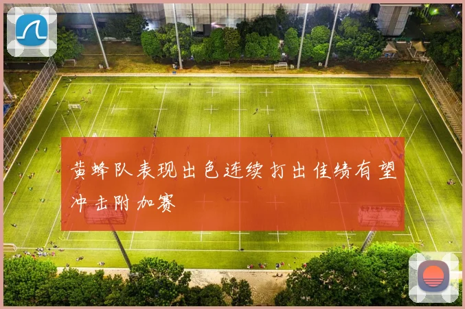 黄蜂队表现出色连续打出佳绩有望冲击附加赛